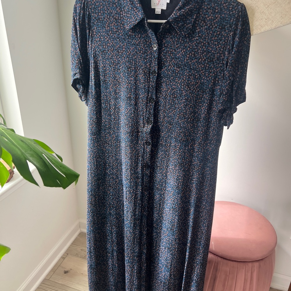 The Nines by Hatch Maternity Button-Up Dress